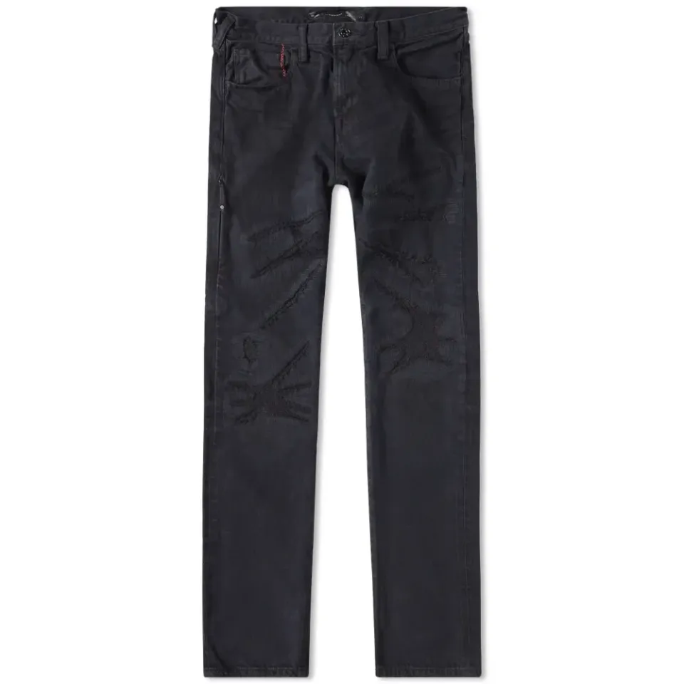 Black Remake Regular Straight Jean