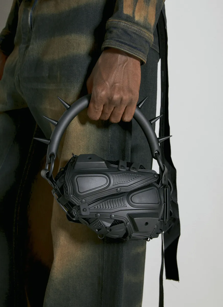 Spike Handle Handbag