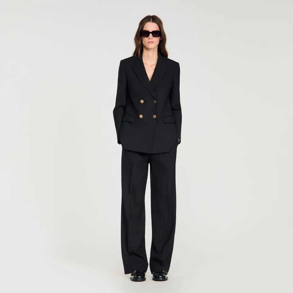 Wool suit jacket