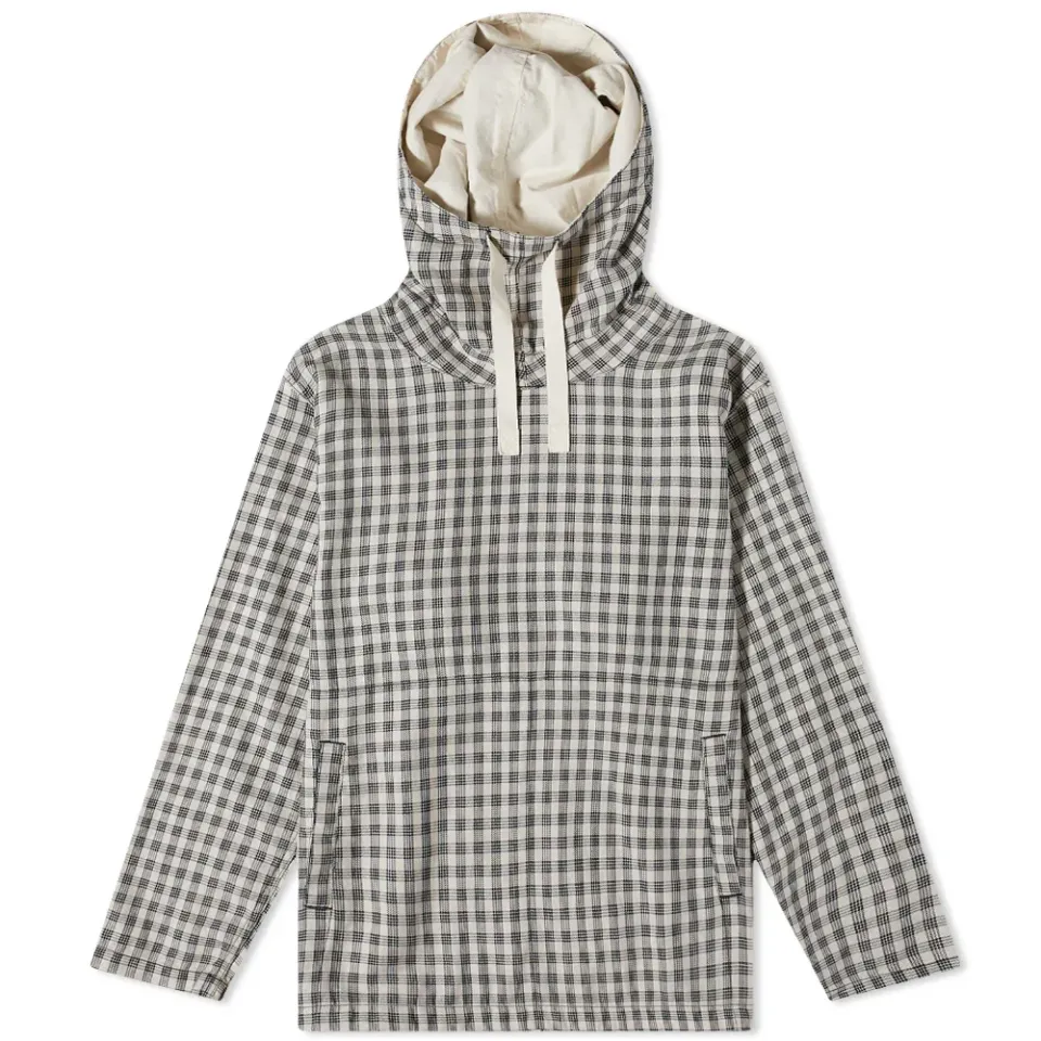 Palaka Check Popover Hooded Jacket