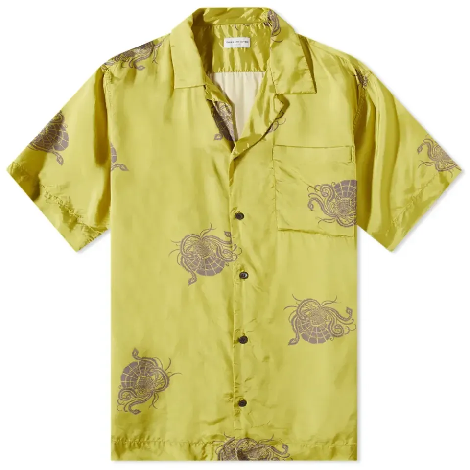 Carltone Floral Print Vacation Shirt