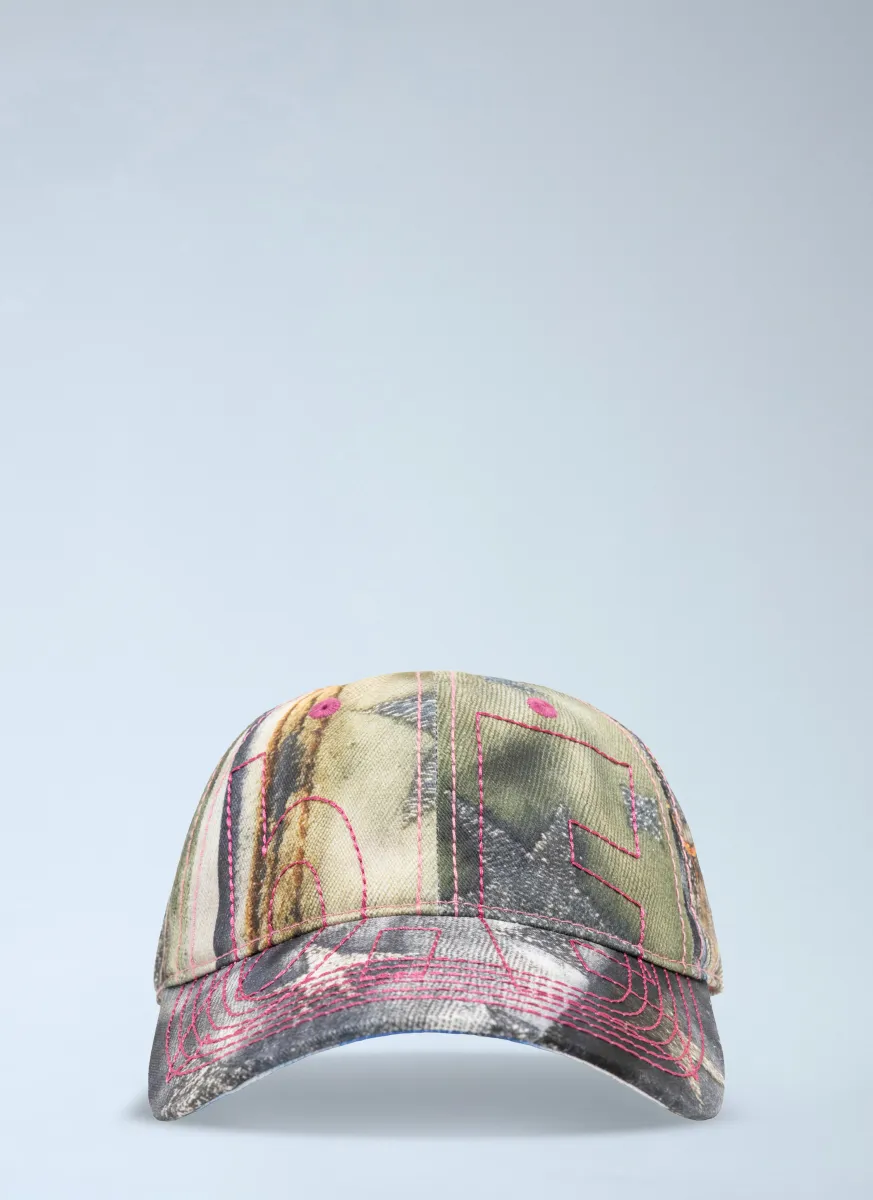 Embroidered Canvas Cap