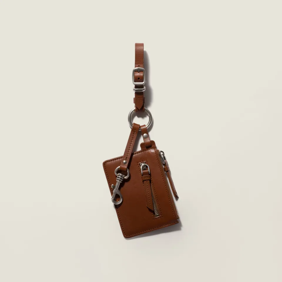 Leather keyring trick