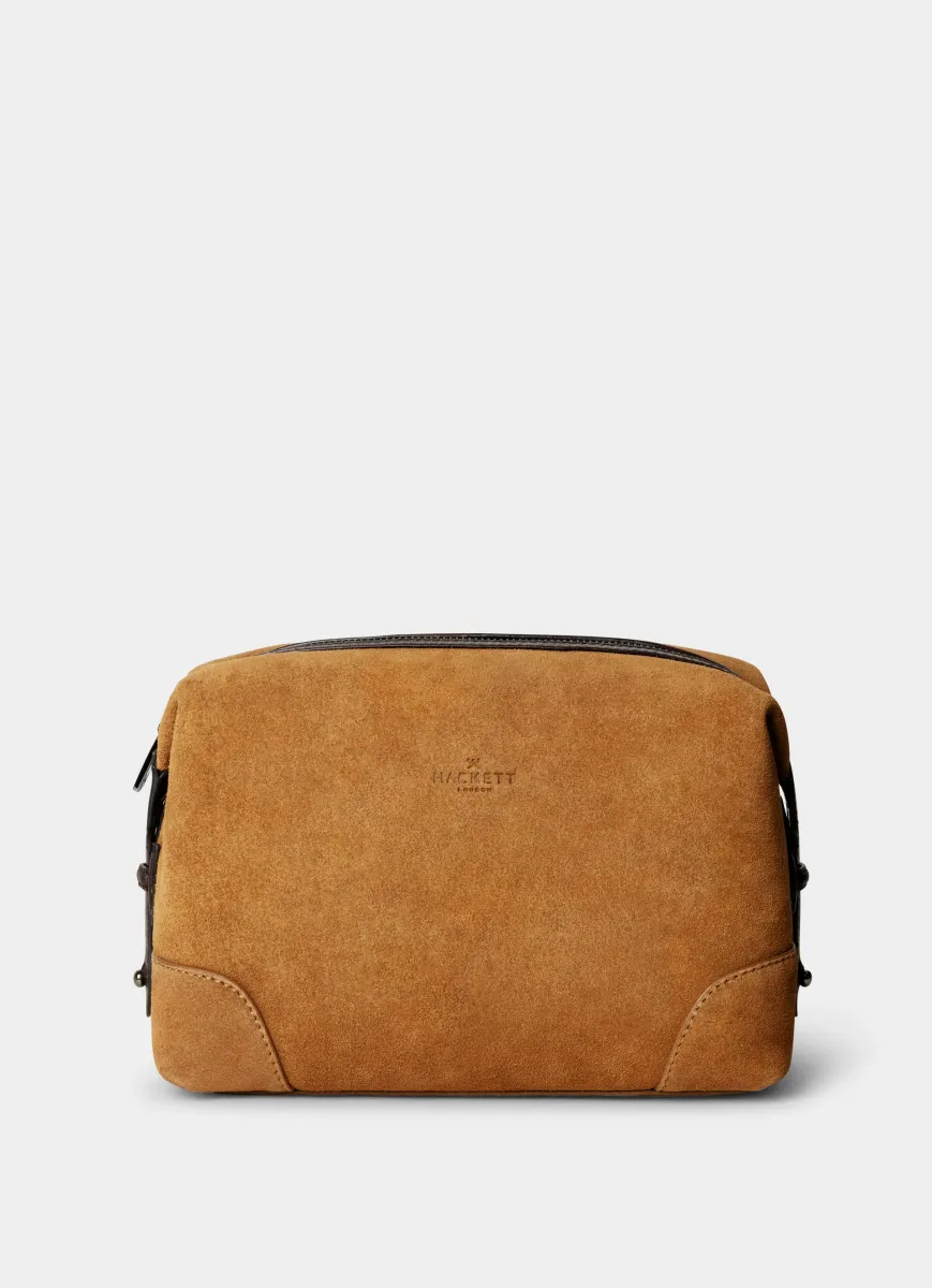 Suede Washbag