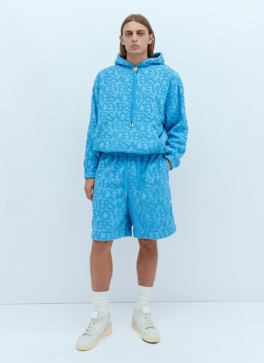 Logo Jacquard Towel Shorts