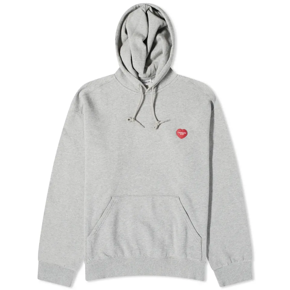 Hooded Heart Patch Sweat