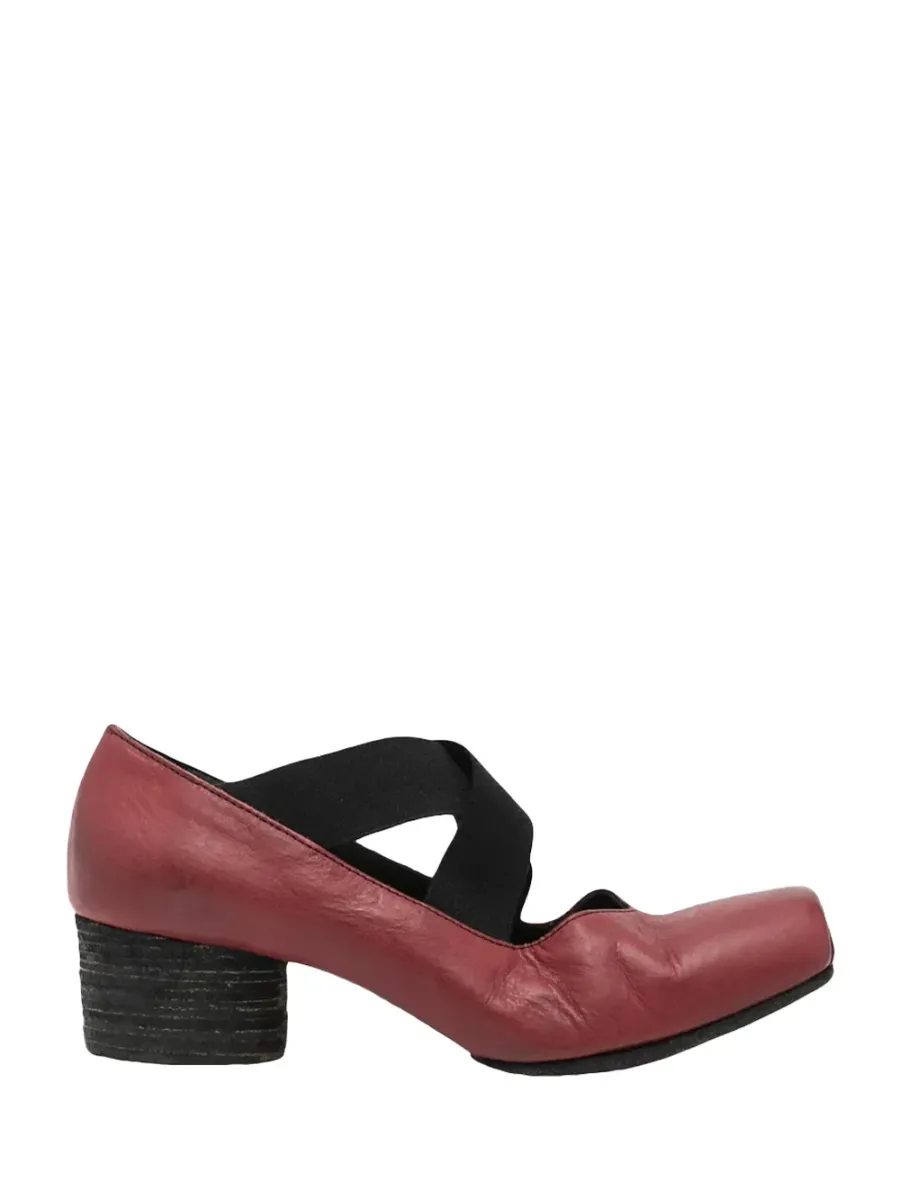 high ballet shoes Red/black