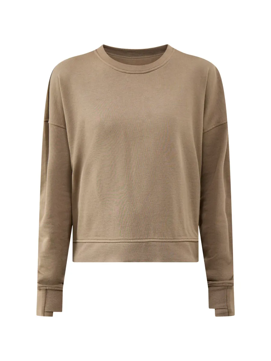 After Class Crop Sweatshirt