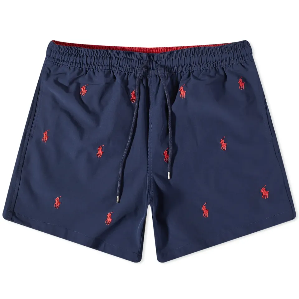All Over Pony Traveller Swim Shorts