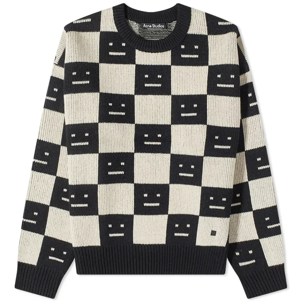 Katlas Checkerboard Face Knit