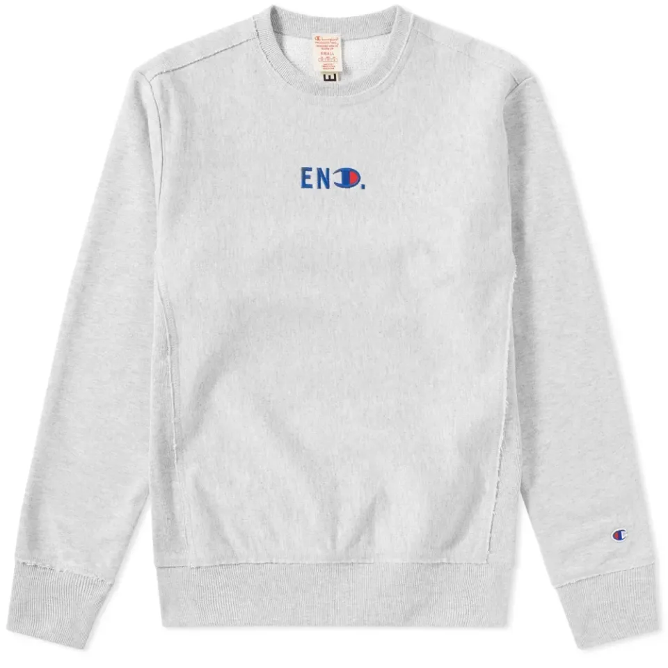 END. x Champion Reverse Weave Terry Crew Sweat