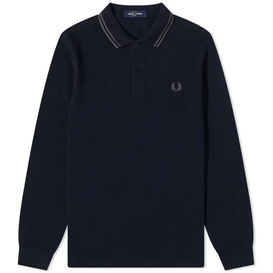 Long Sleeve Twin Tipped Polo