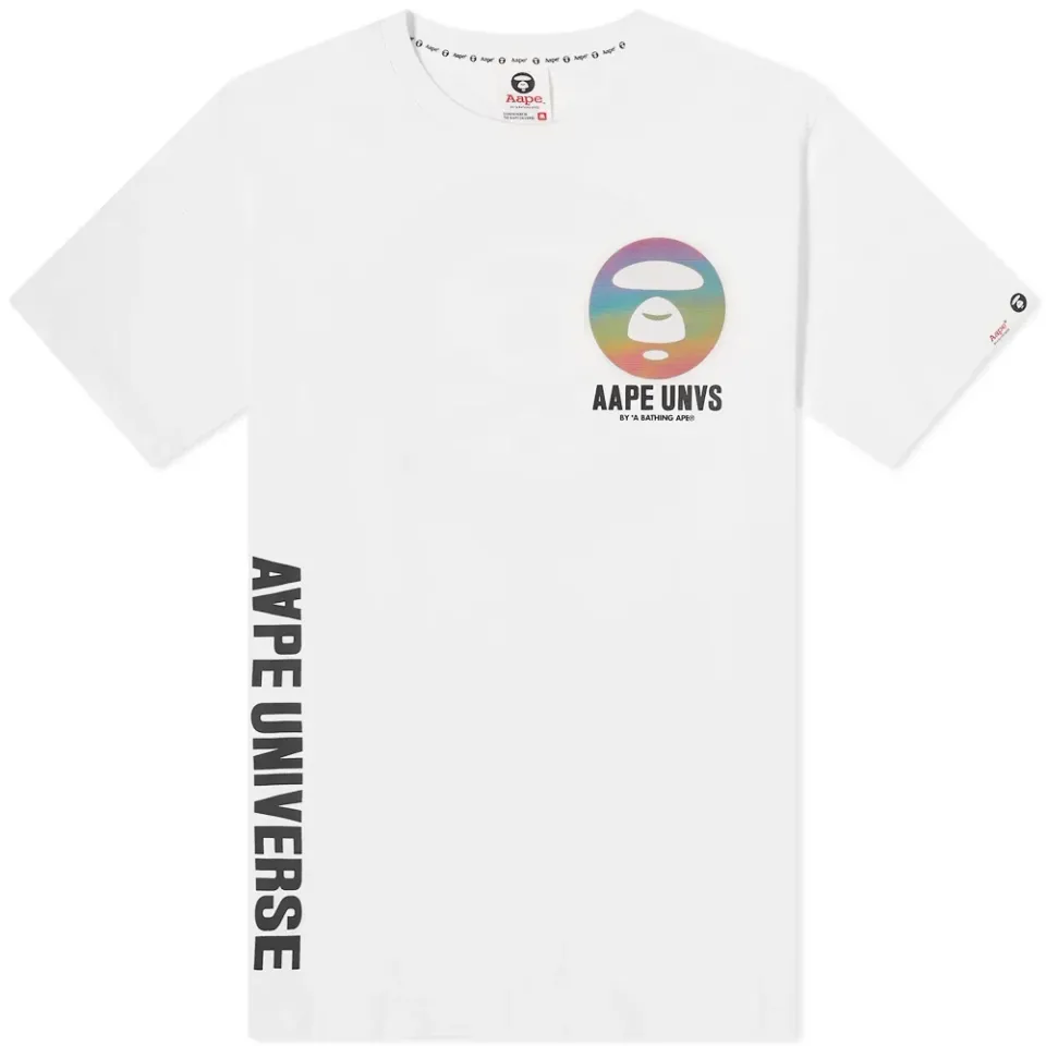 AAPE Laser Puff Back Stamp T-Shirt