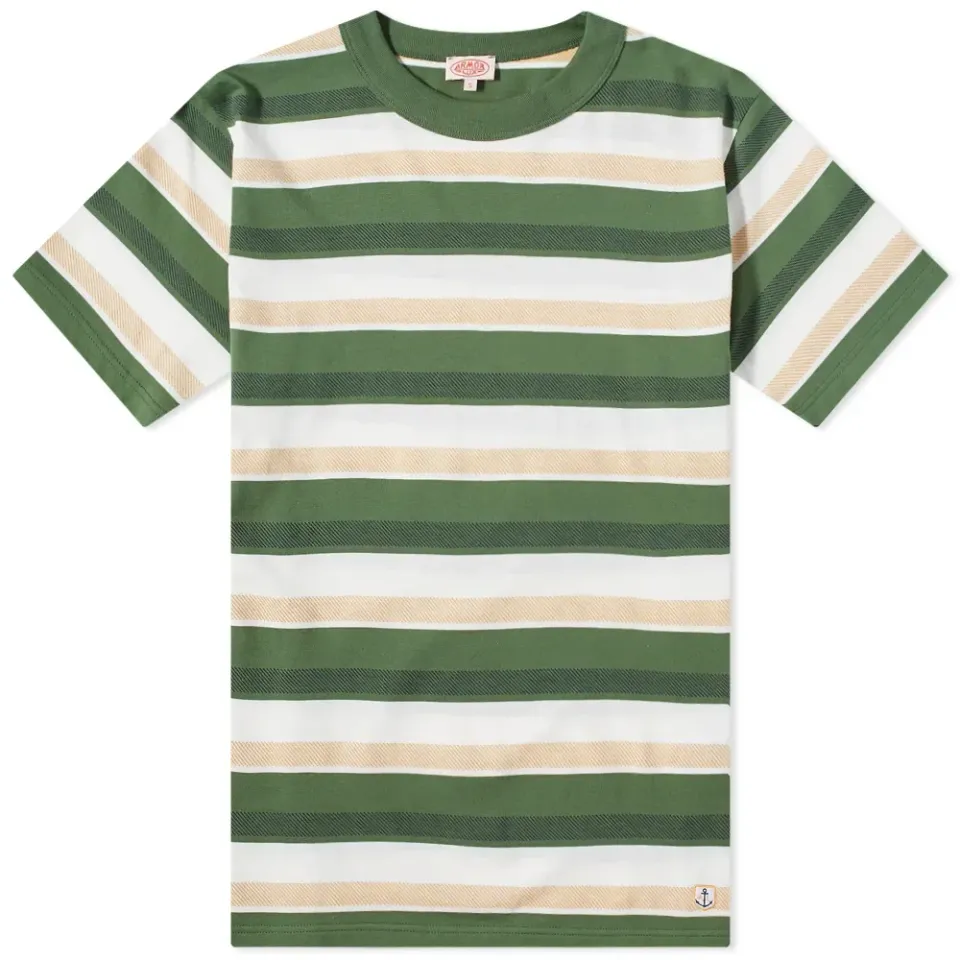 Jacquard Multi Stripe T-Shirt