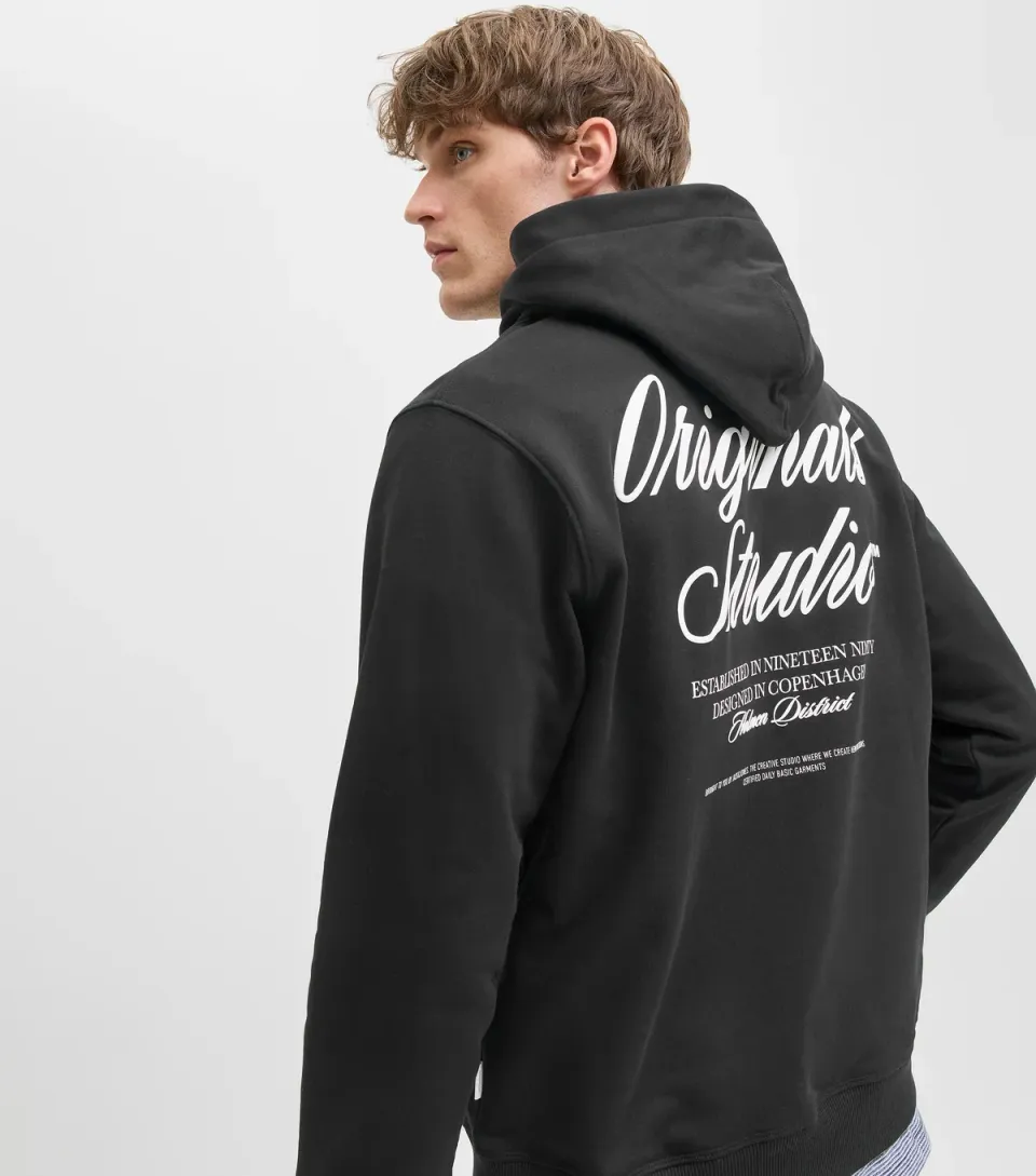 Men's Black Original Studios Hoodie