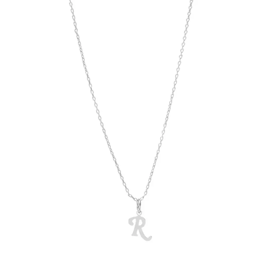 R Pendant Necklace