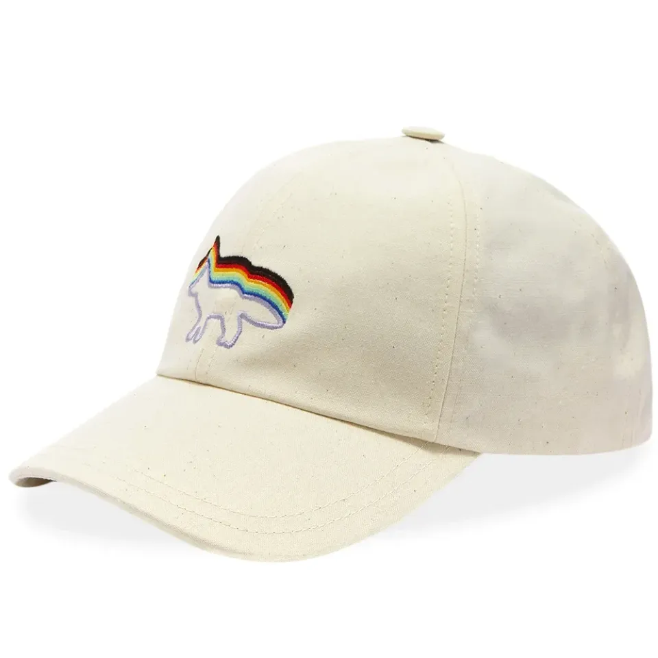 Maison Kitsuné x Trevor Project Rainbow Fox 6 Panel Cap