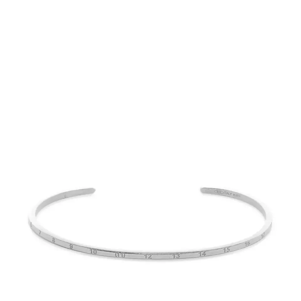 Number Logo Slim Bangle