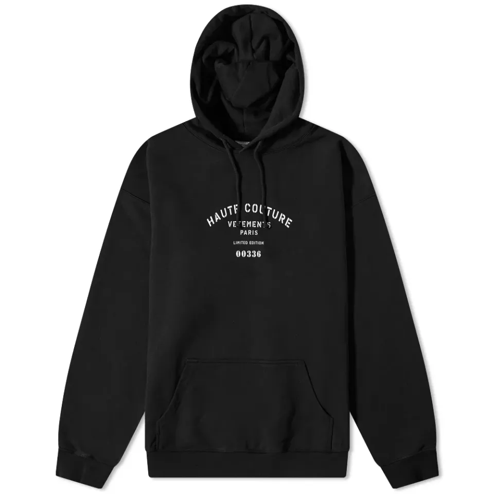Couture Logo Popover Hoodie