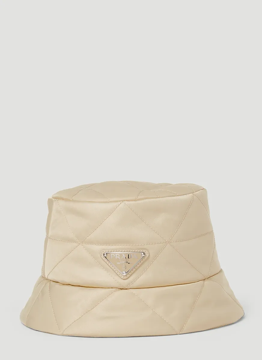 Quilted Logo Bucket Hat