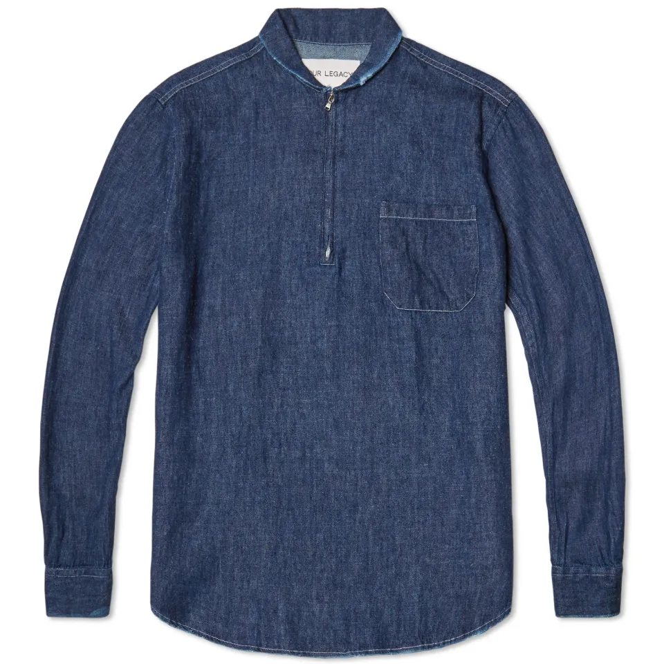 Shawl Zip Shirt