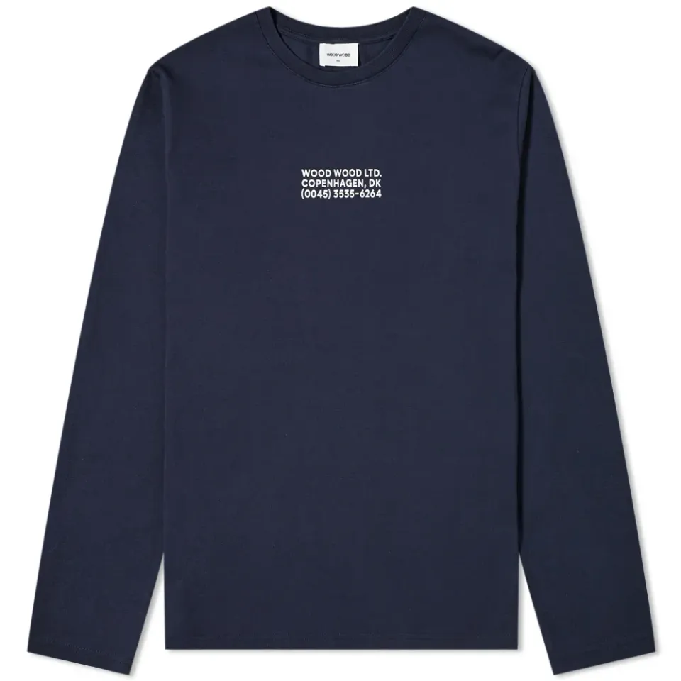 Long Sleeve Peter Info Logo T-Shirt