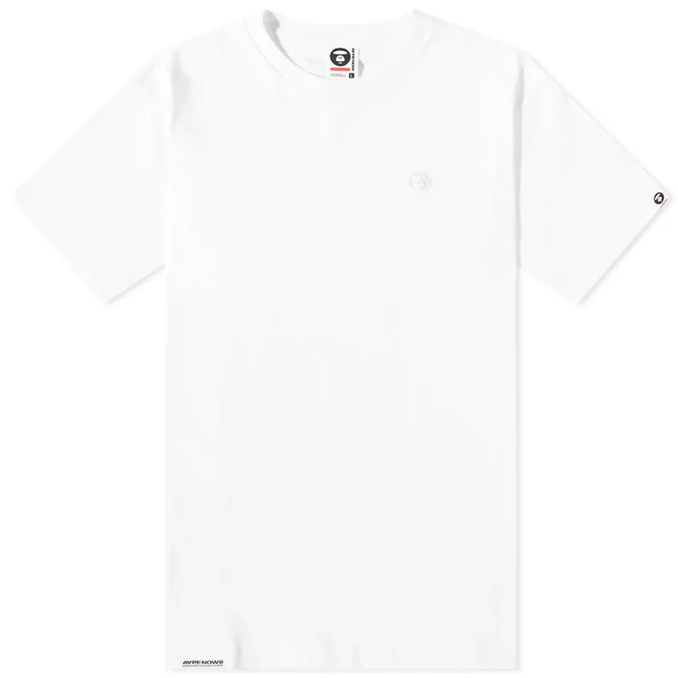 AAPE Now Embroidered Badge T-Shirt