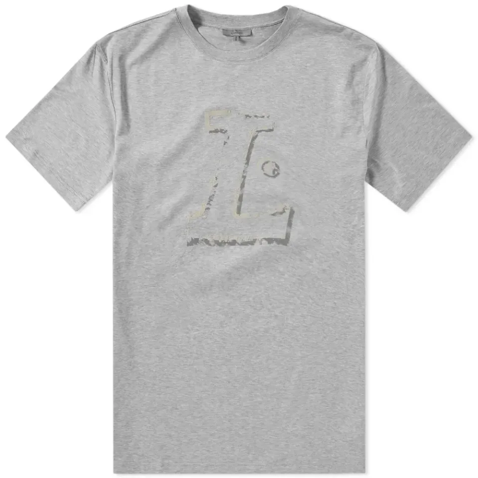 Distressed L Tee