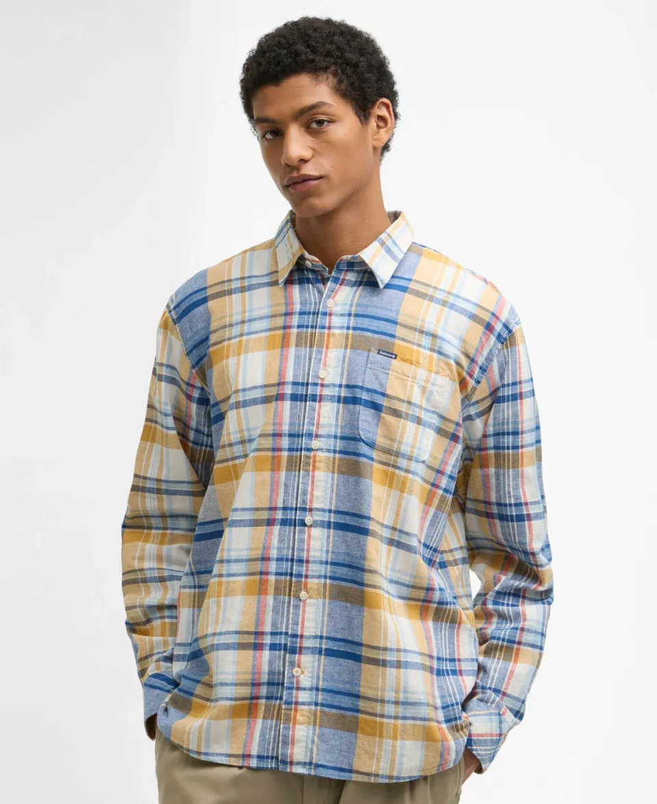 Holwick Checked Long-Sleeved Relaxed Shirt