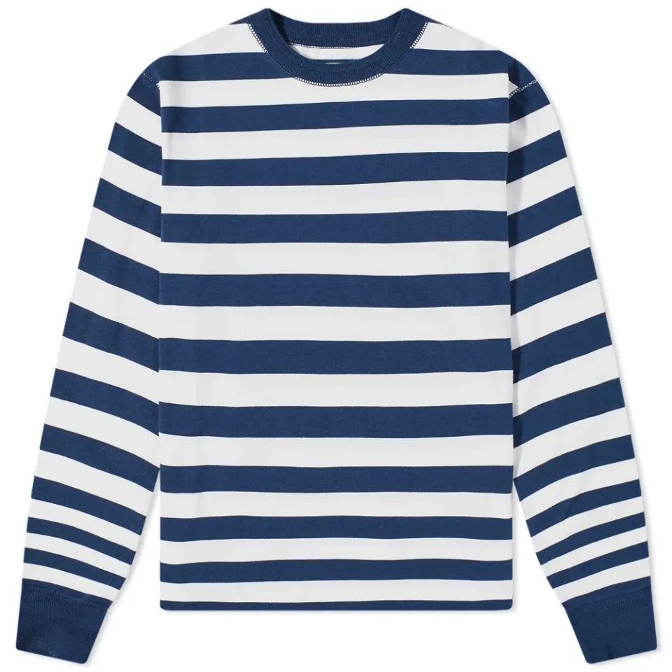 Long Sleeve Stripe Hiking T-Shirt