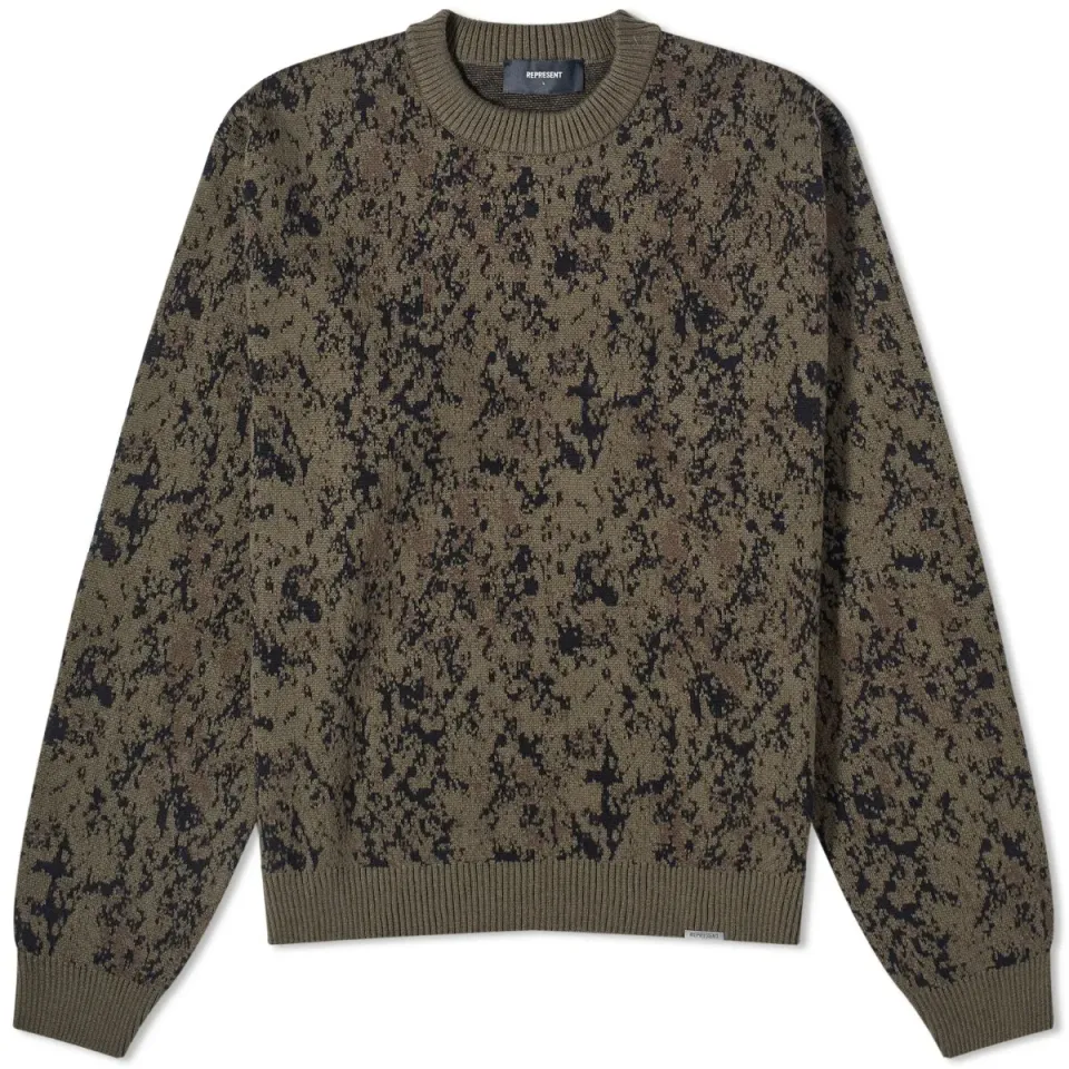 Camo Cashmere Sweat
