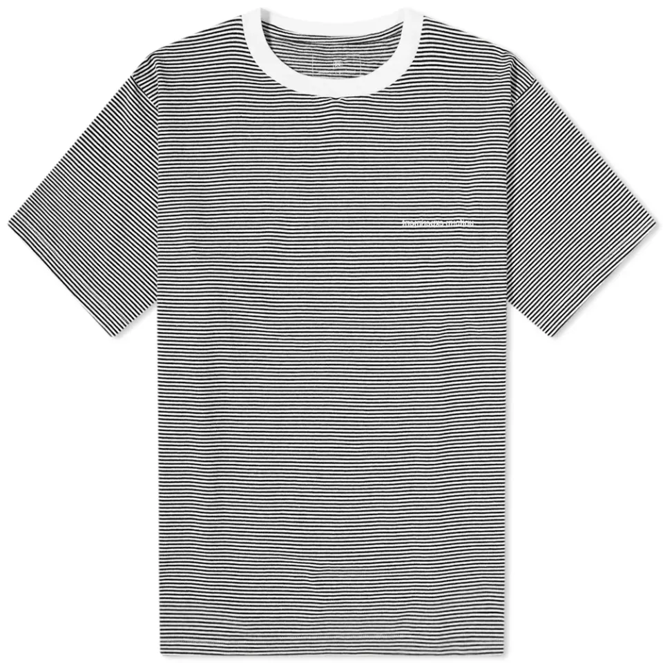 Narrow Border Wide T-Shirt