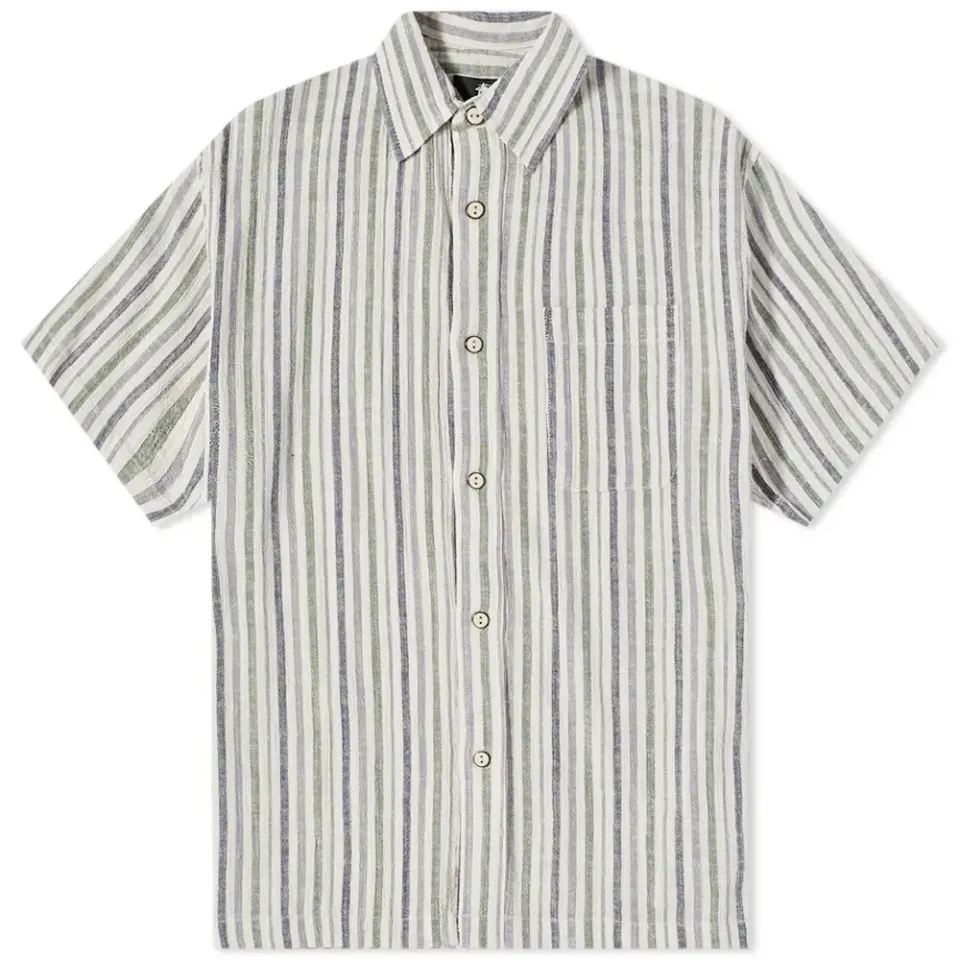 Wrinkly Cotton Gauze Shirt