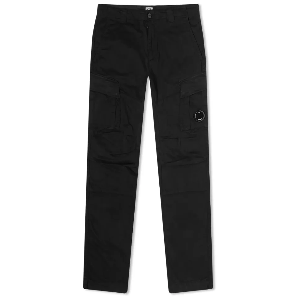 Stretch Sateen Cargo Pants