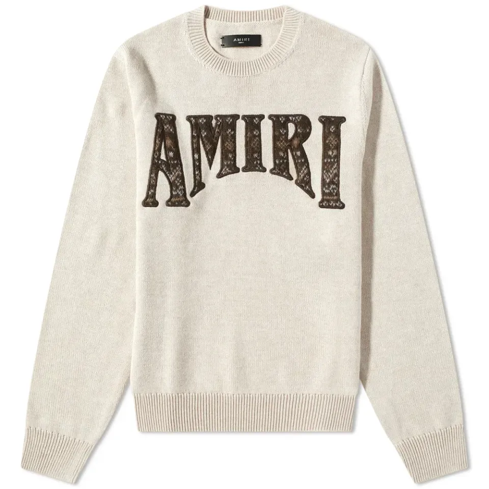 Logo Crew Knit