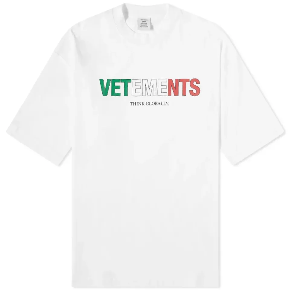 Italy Logo Oversized T-Shirt
