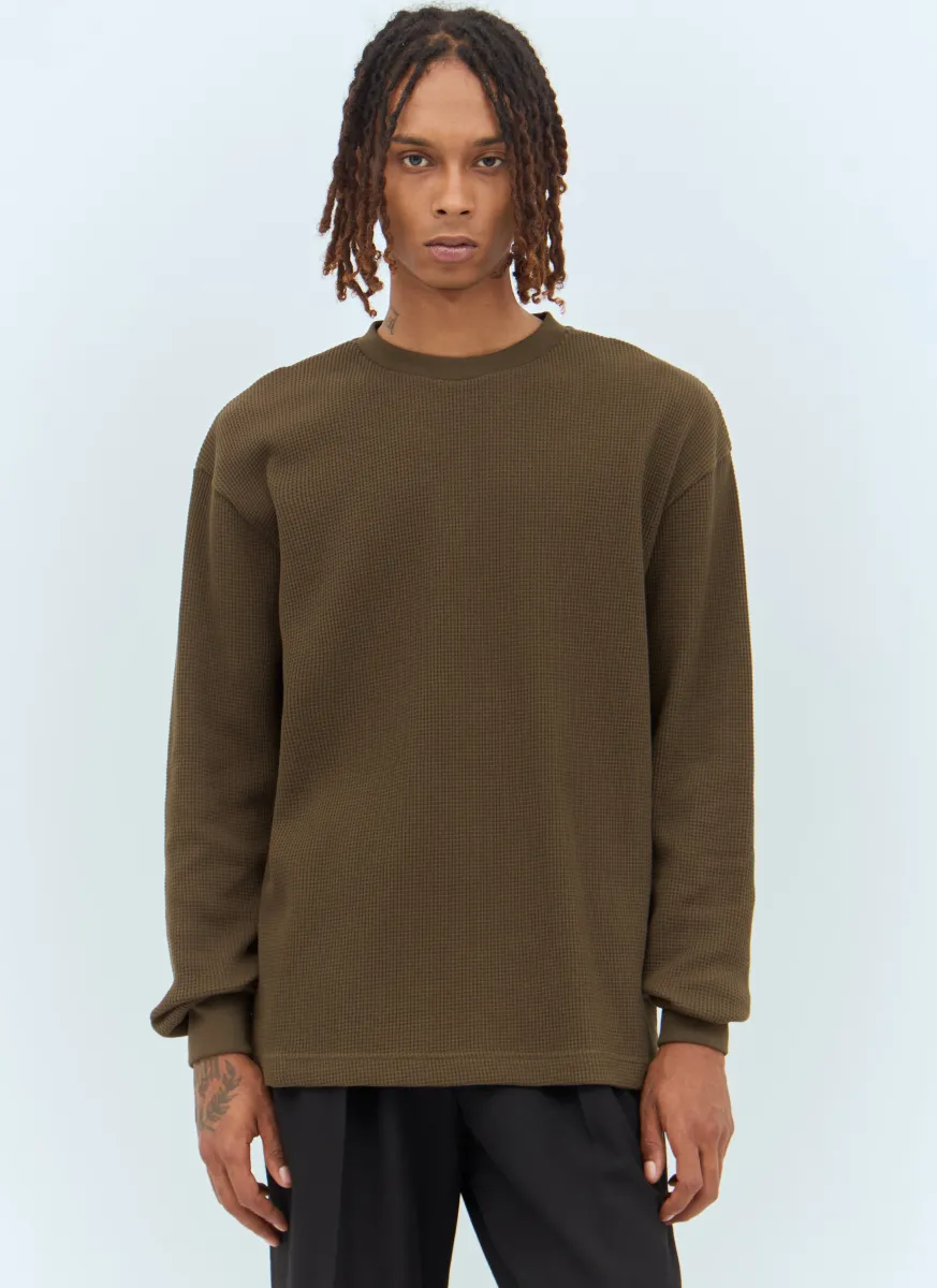 EKD Waffle Knit Top
