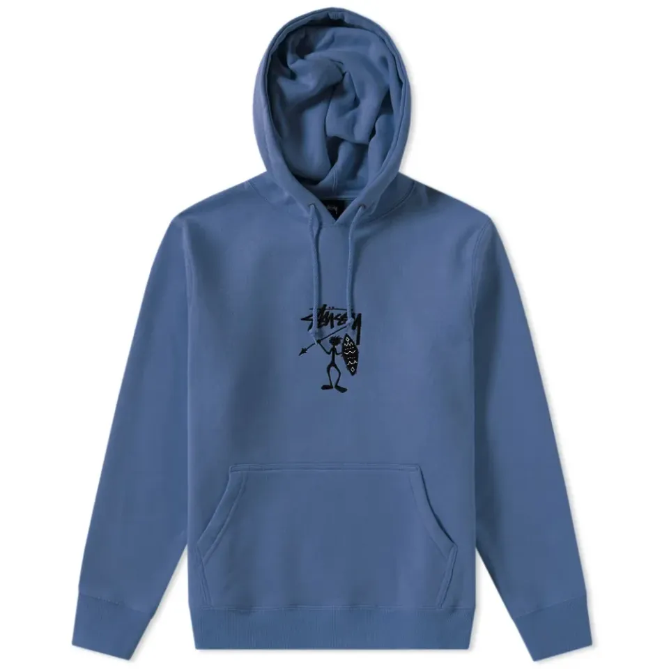 Tribe Man Applique Hoody
