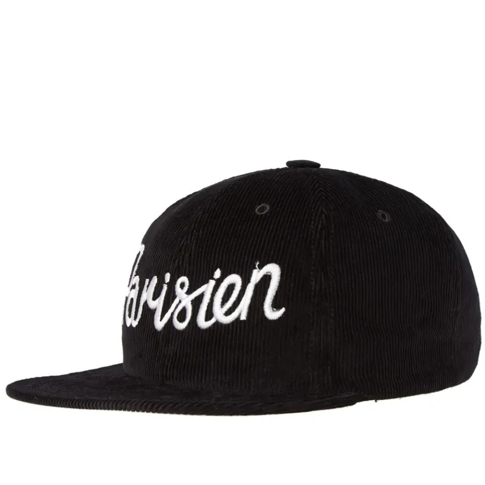 Maison Kitsuné Parisien Corduroy Baseball Cap