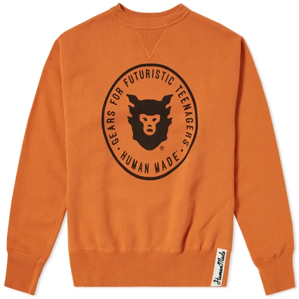 Futuristic Teenagers Crew Sweat