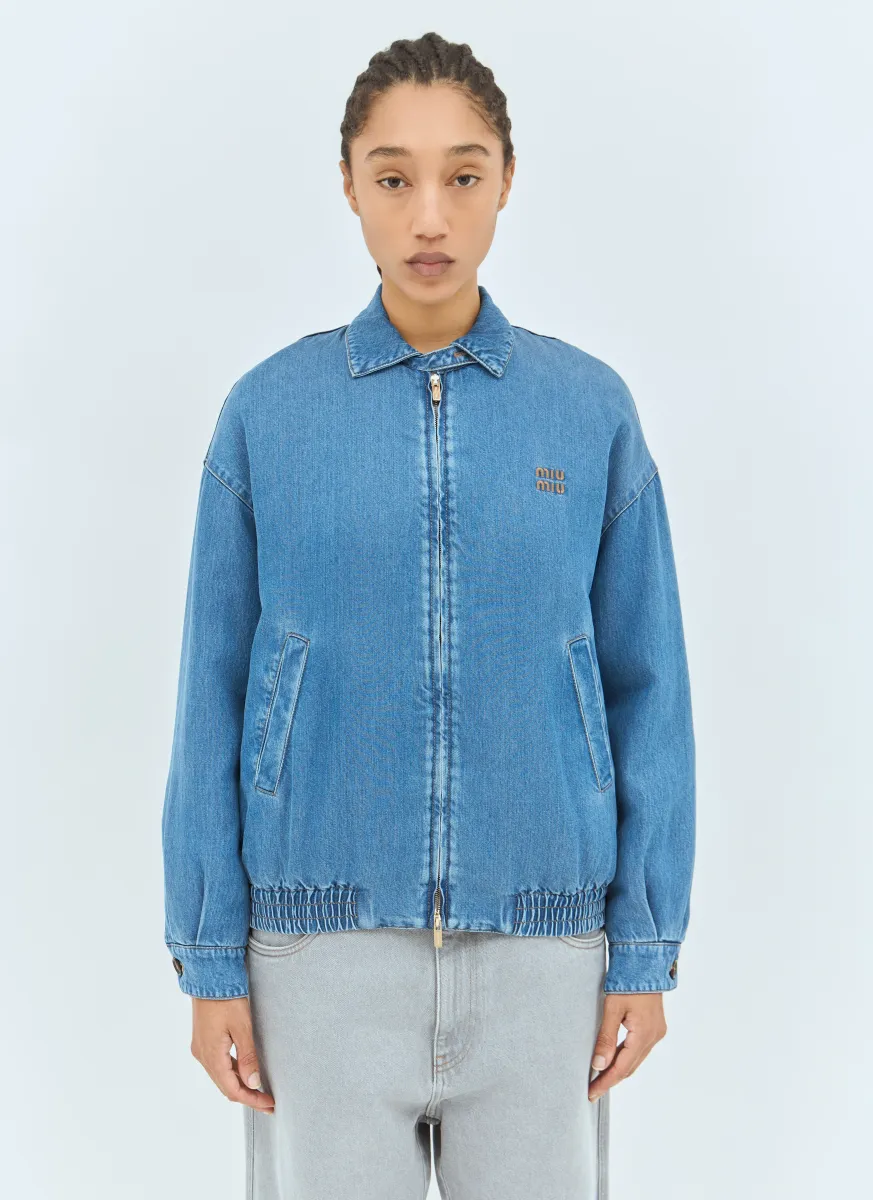 Padded Denim Jacket