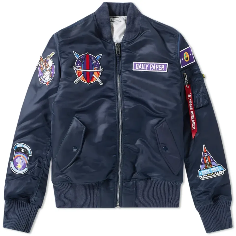 x Daily Paper MA-1 'Zambian Space Program' Jacket