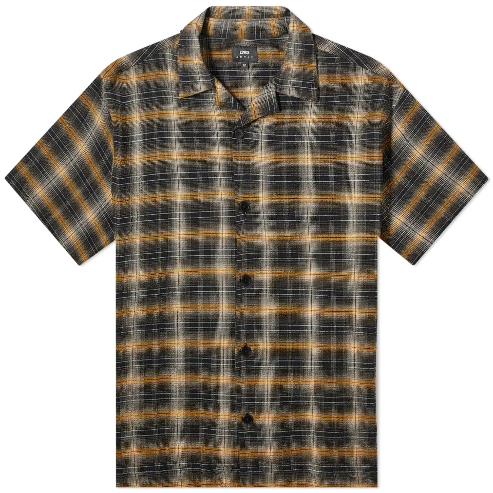 Saga Seersucker Check Vacation Shirt