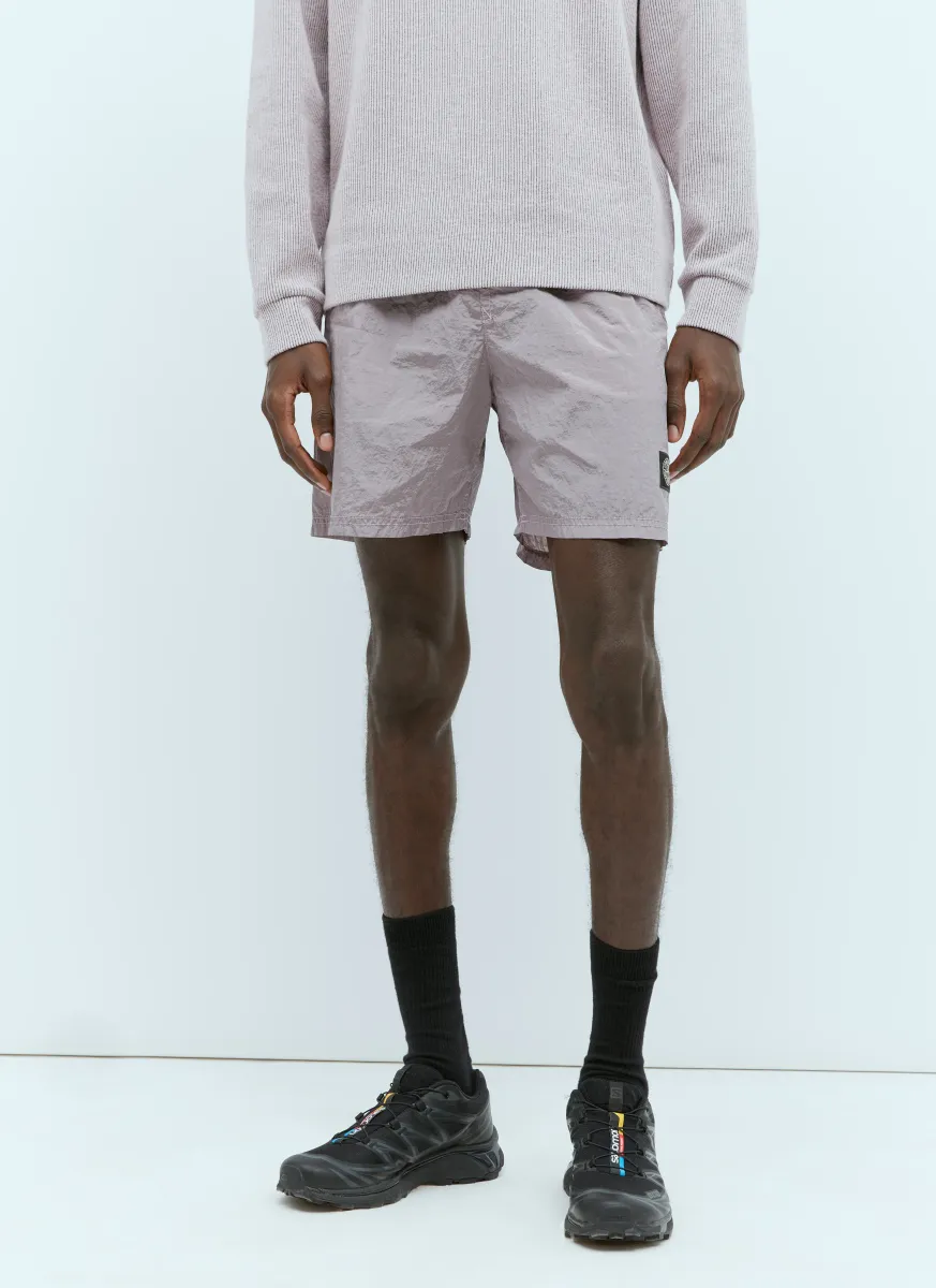 Regenerated Nylon Bermuda Shorts