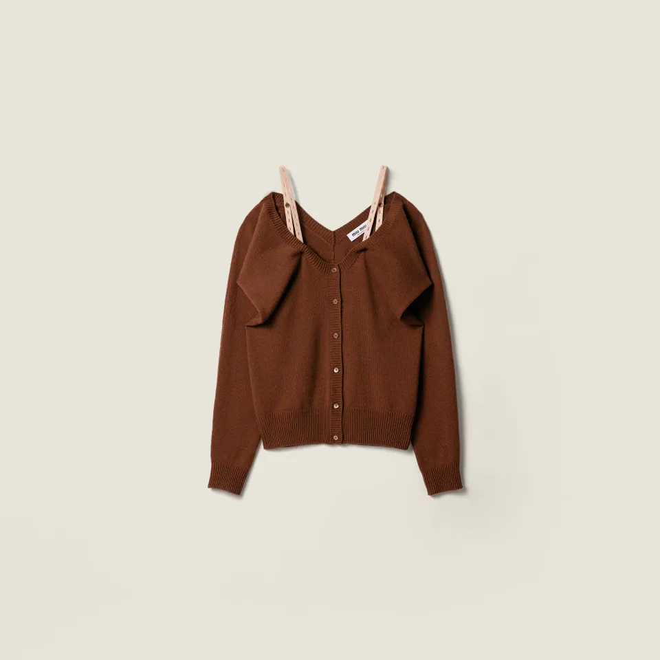 Cashmere cardigan