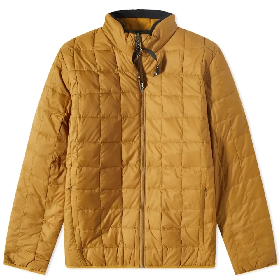 Reversible Boa Fleece Down Jacket