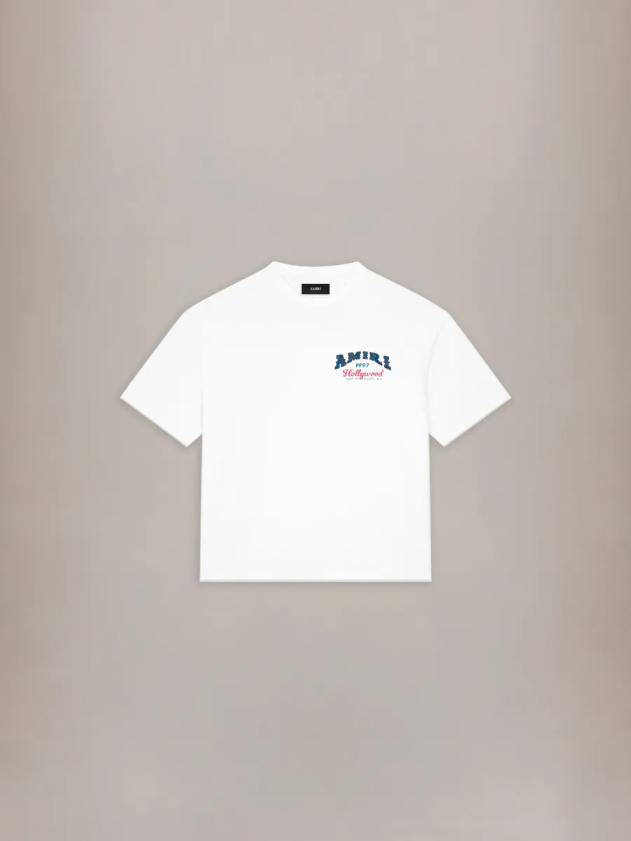 HOLLYWOOD OVERSIZED TEE - White
