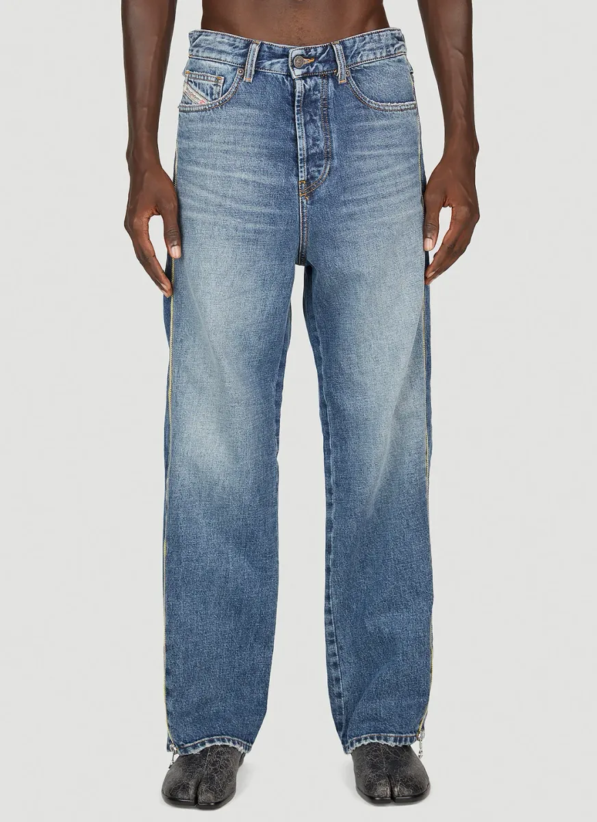 D-Rise Straight Leg Jeans
