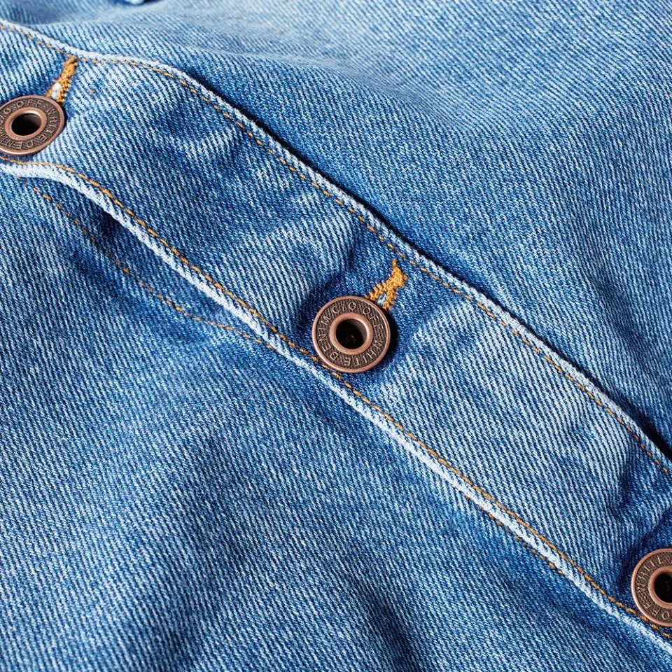 Diagonals Spray Denim Shirt
