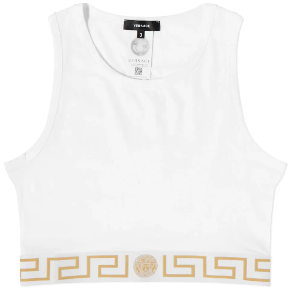 Greca Cropped Bralet Top